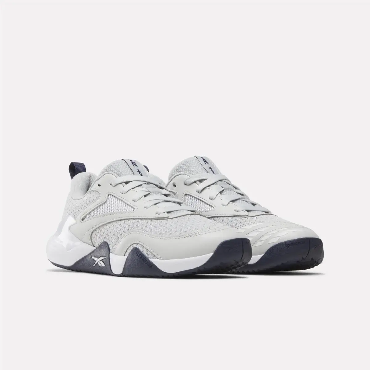 Reebok shoes - Grey/White/Vector Navy 2