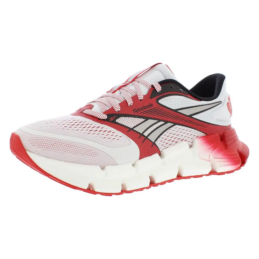 Reebok shoes - White/Red/Black, Main: Red 4