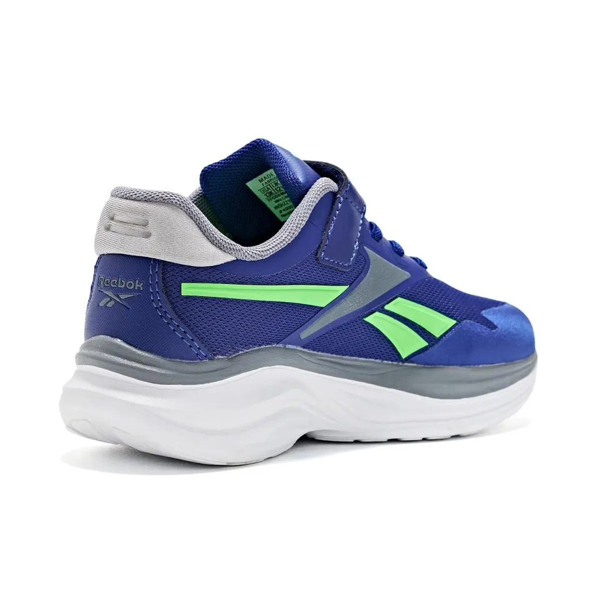Reebok shoes - Classic Cobalt/Solar Lime/Grey 3 8