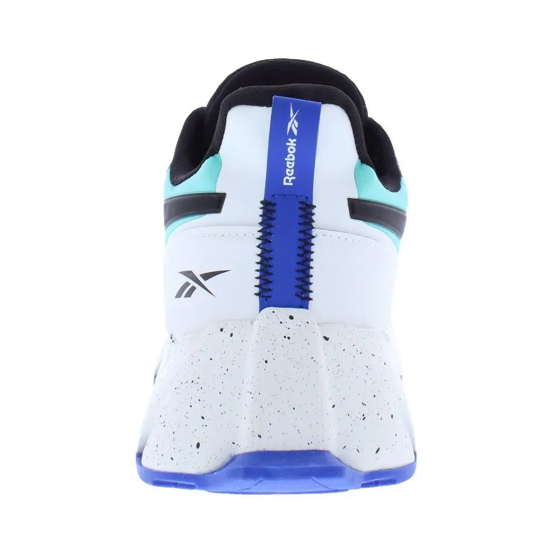 Reebok shoes - Aqua/White/Black Trim, Main: White 2