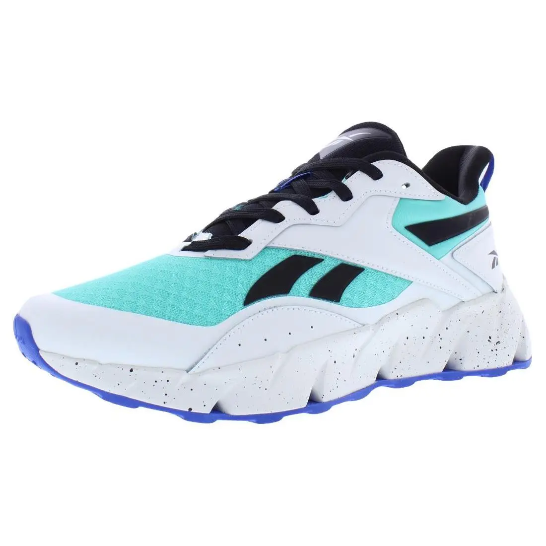 Reebok shoes - Aqua/White/Black Trim, Main: White 4