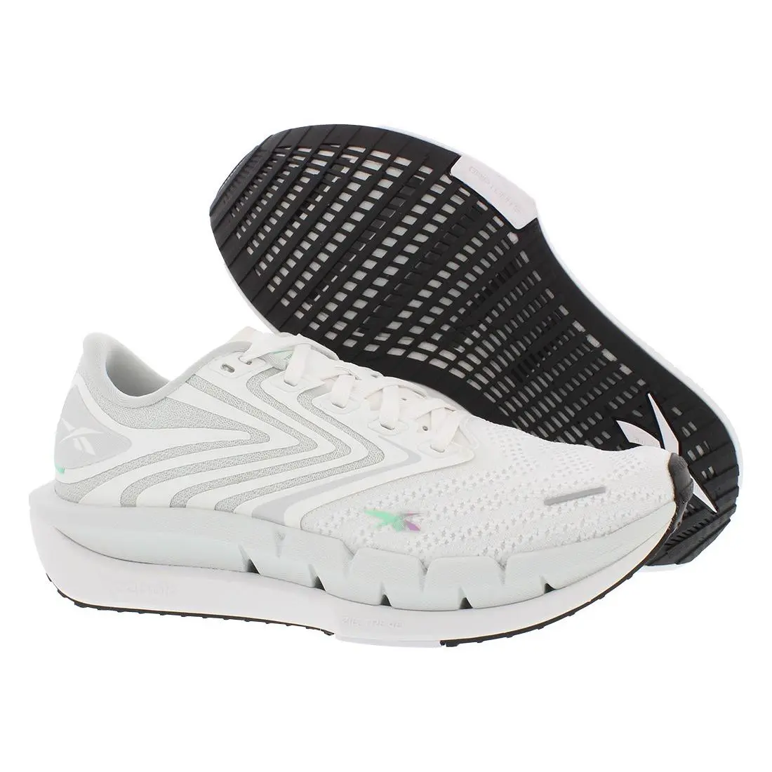 Reebok shoes - White/White/Pink, Main: White 3