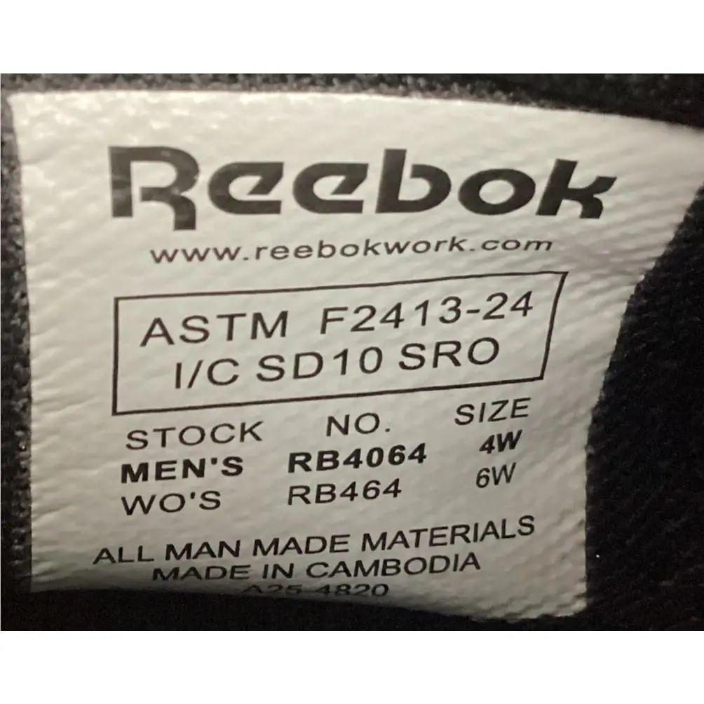 Reebok shoes - RB464 - RB464 - Black 3