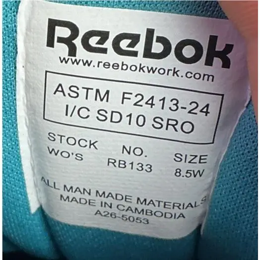 Reebok shoes - RB133 - RB133 - Grey/Blue 4