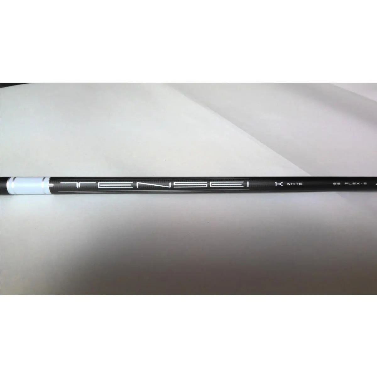 Tensei 1K White Rip 65S Stiff Flex Driver Shaft / Titleist Tip Grip