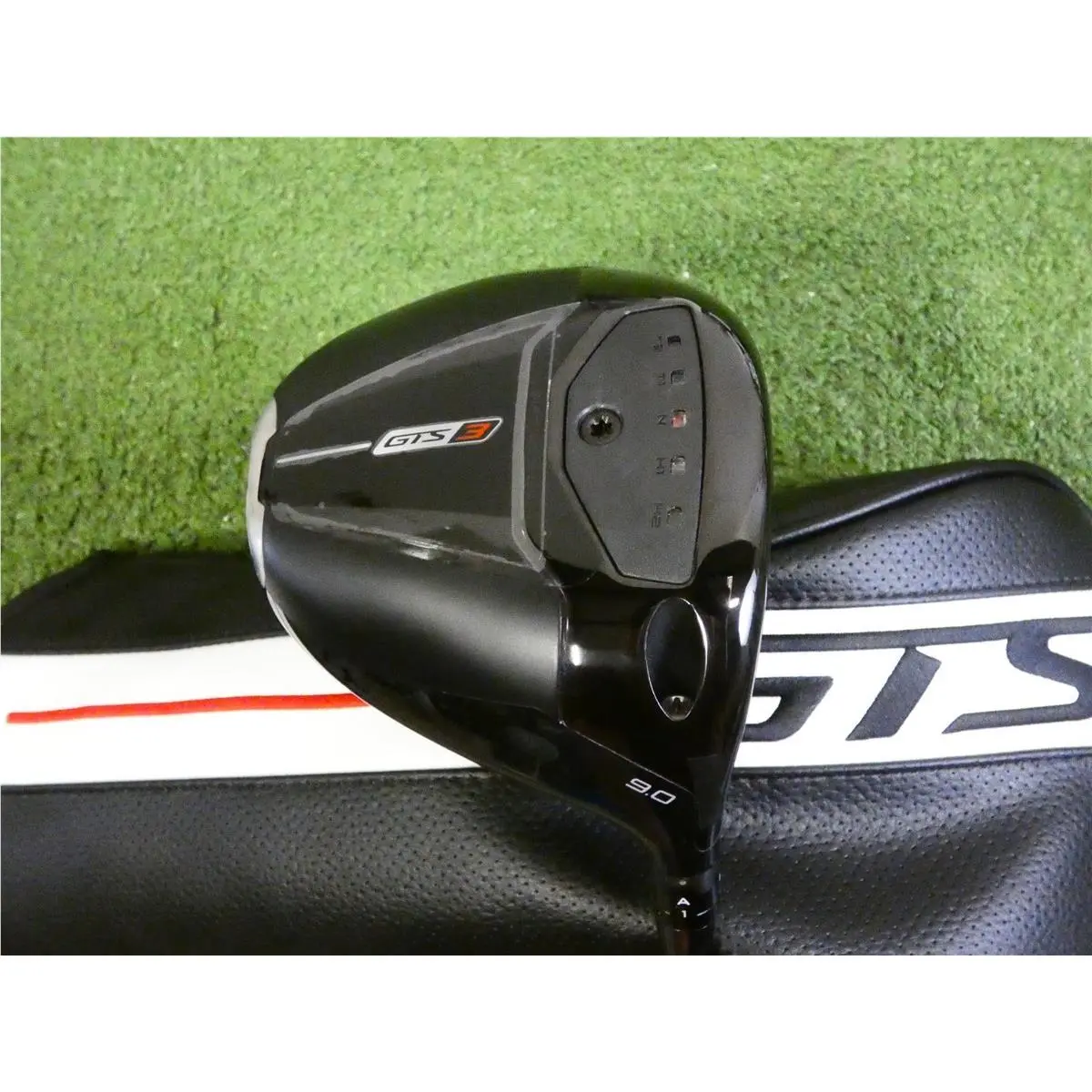 Titleist GTS3 9 Driver Tensei 1K Red Rip 55 Stiff Graphite w Headcover Mid