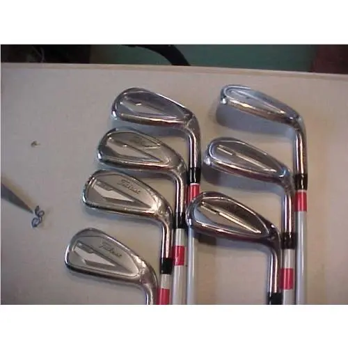 Titleist T350 Forged 6-PW 48 53 Irons Amt Red AV Lady Gen 3 Womans