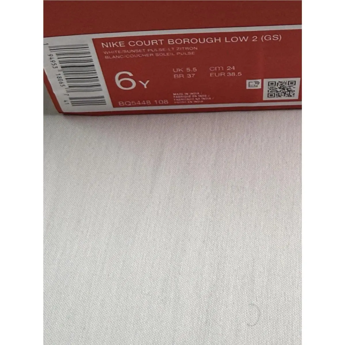 Nike shoes - Nike Court Borough - Court Borough - White 3