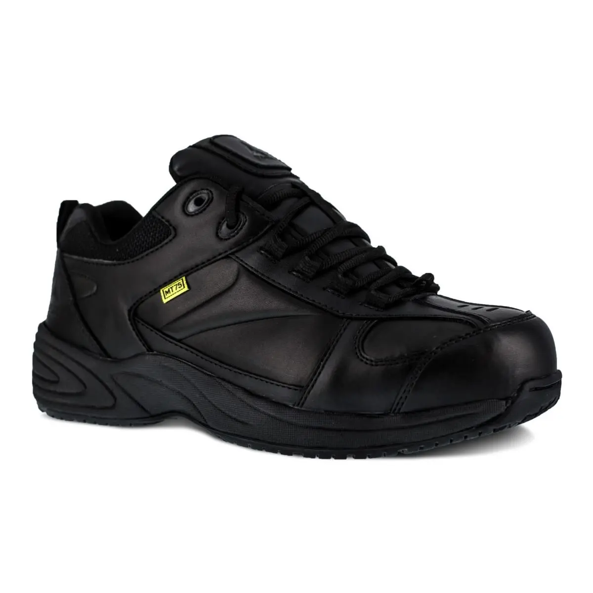 Work Men`s Met Guard Comp Toe Shoe Black - 9 Medium by Reebok