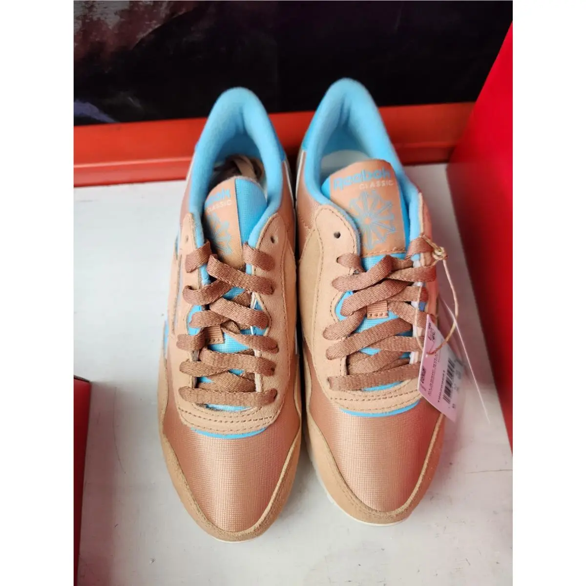 Reebok shoes - Reebok Classic Nylon - Classic Nylon - Orange 2