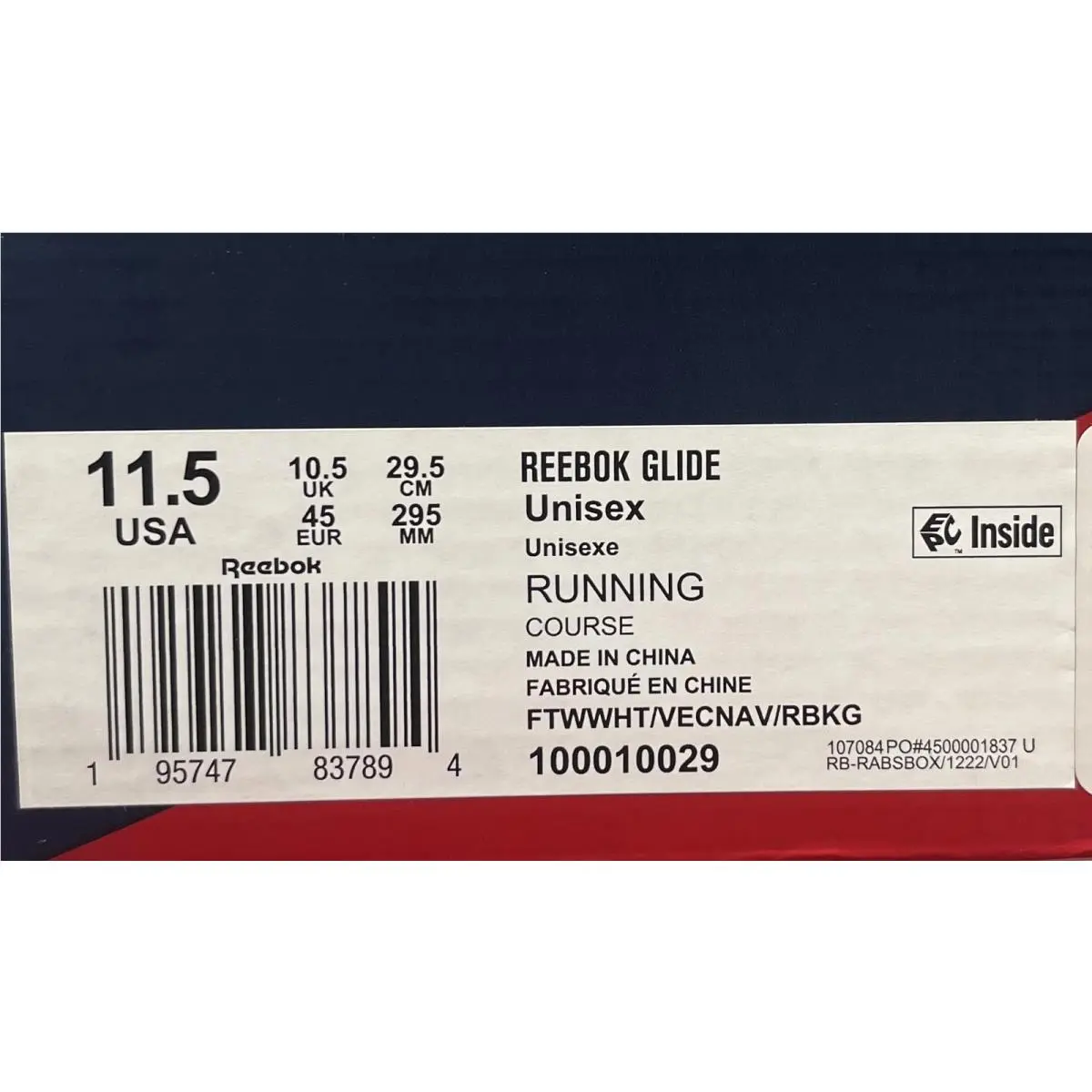 Reebok shoes - Reebok Glide - Glide - GZ2323 - White (UPC: 195747837894) 9