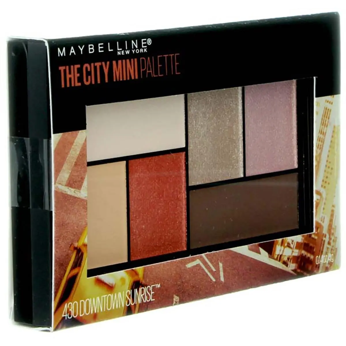 4 Pack Maybelline The City Mini Eyeshadow Palette Downtown Sunrise 0.14 oz