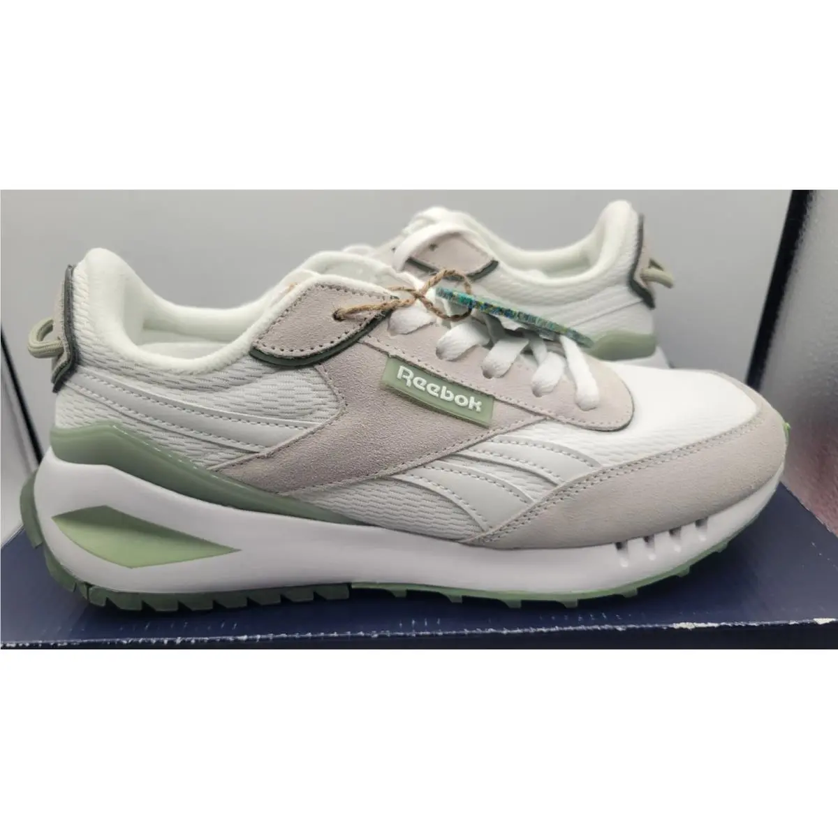 Reebok shoes - FORTE RACER - FORTE RACER - NATURAL AND DARK GREEN 0