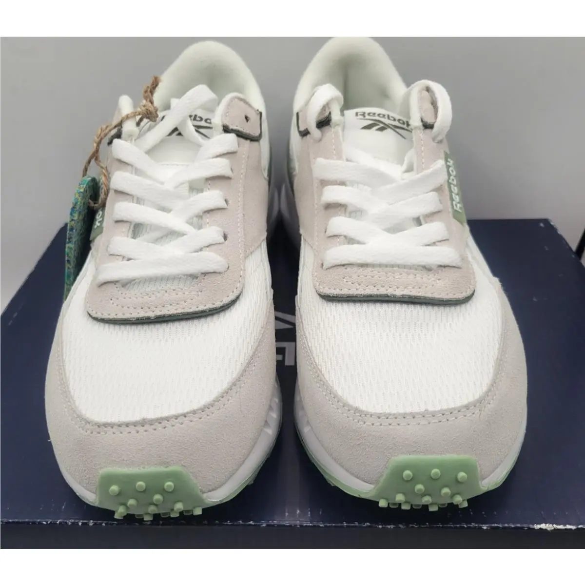 Reebok shoes - FORTE RACER - FORTE RACER - NATURAL AND DARK GREEN 1
