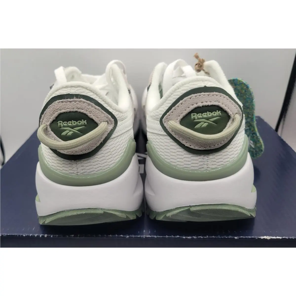 Reebok shoes - FORTE RACER - FORTE RACER - NATURAL AND DARK GREEN 2