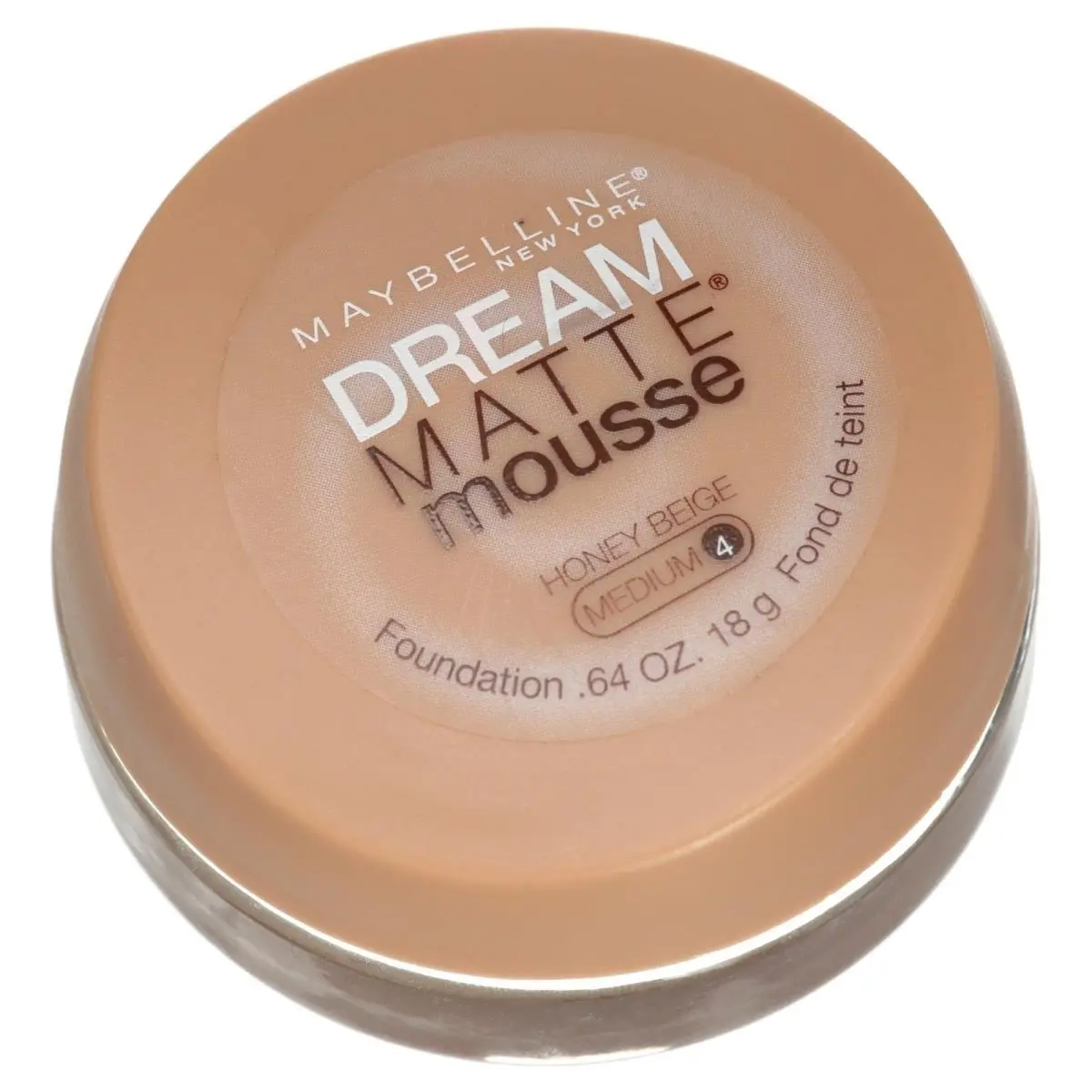 Maybelline New York Dream Matte Mousse Foundation Honey Beige Medium 4 New