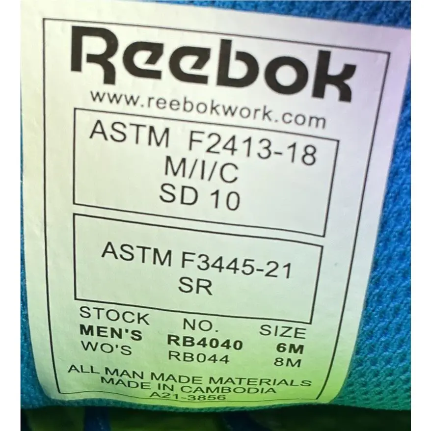 Reebok shoes - RB044 - RB044 - Blue/Grey 4
