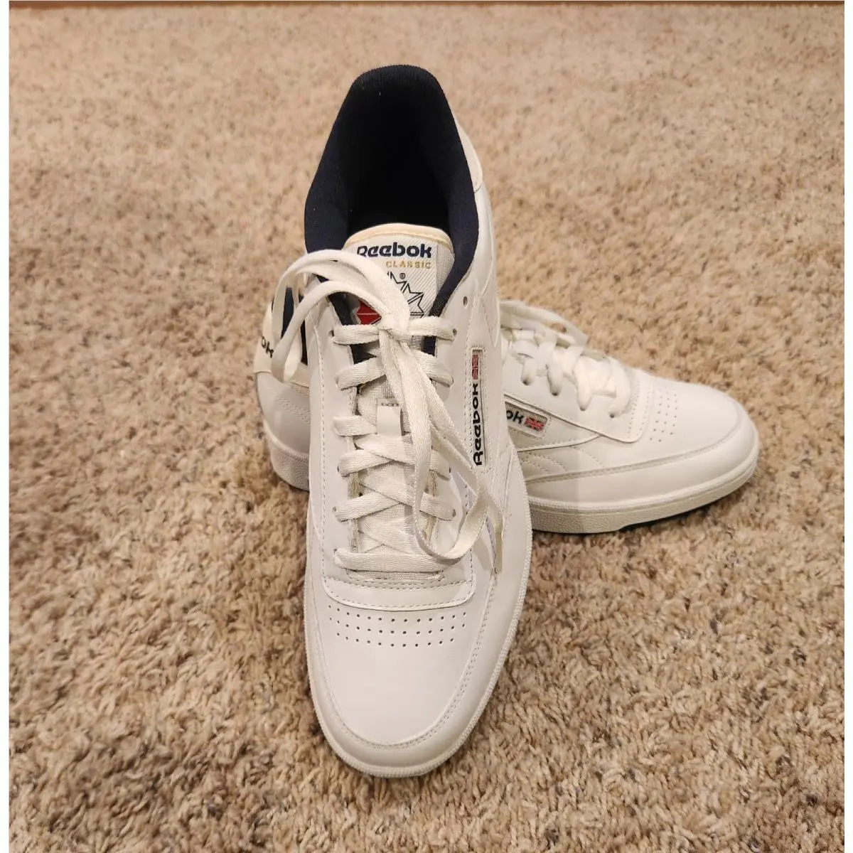 Reebok shoes - Reebok Club C - Club - White, Navy 9