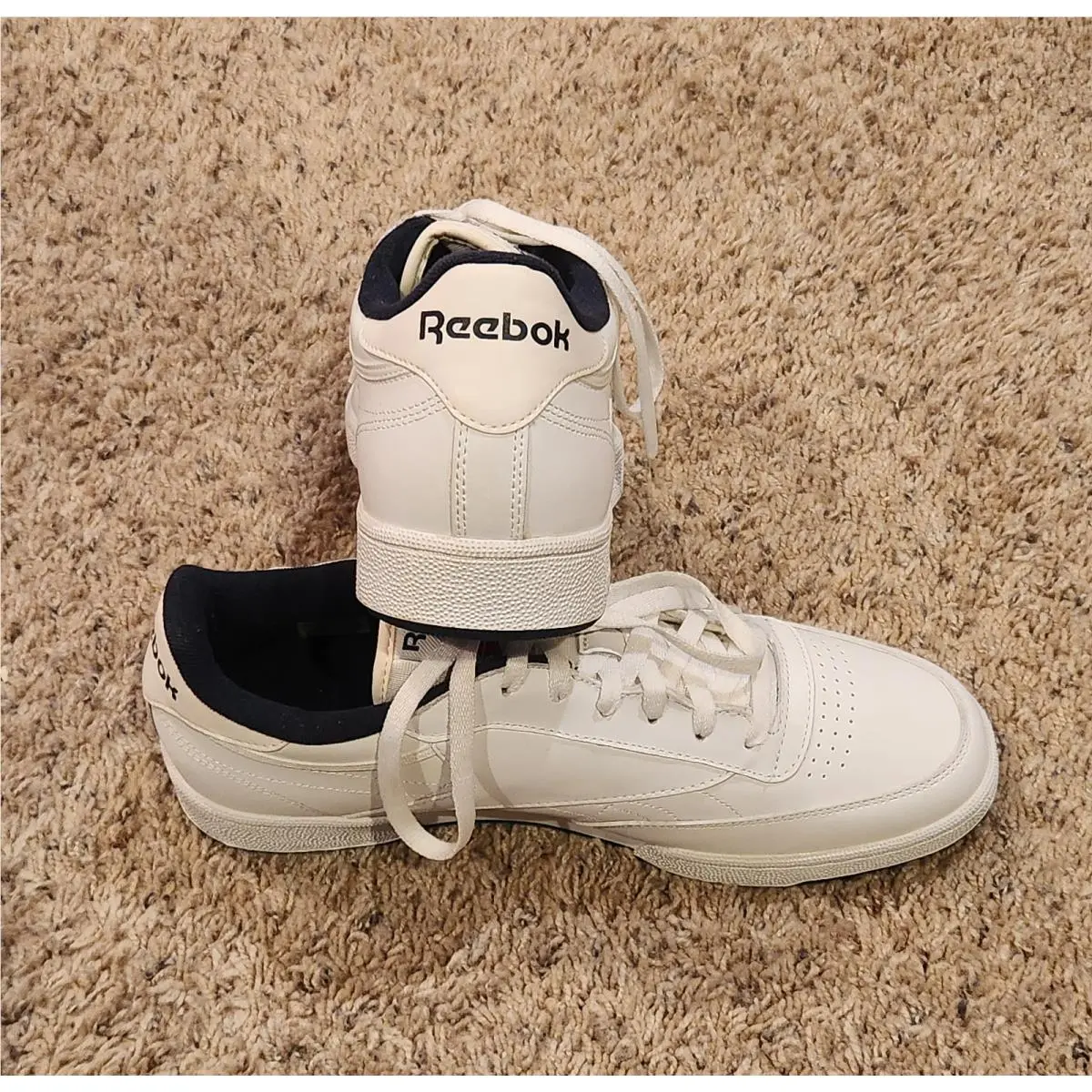 Reebok shoes - Reebok Club C - Club - White, Navy 13