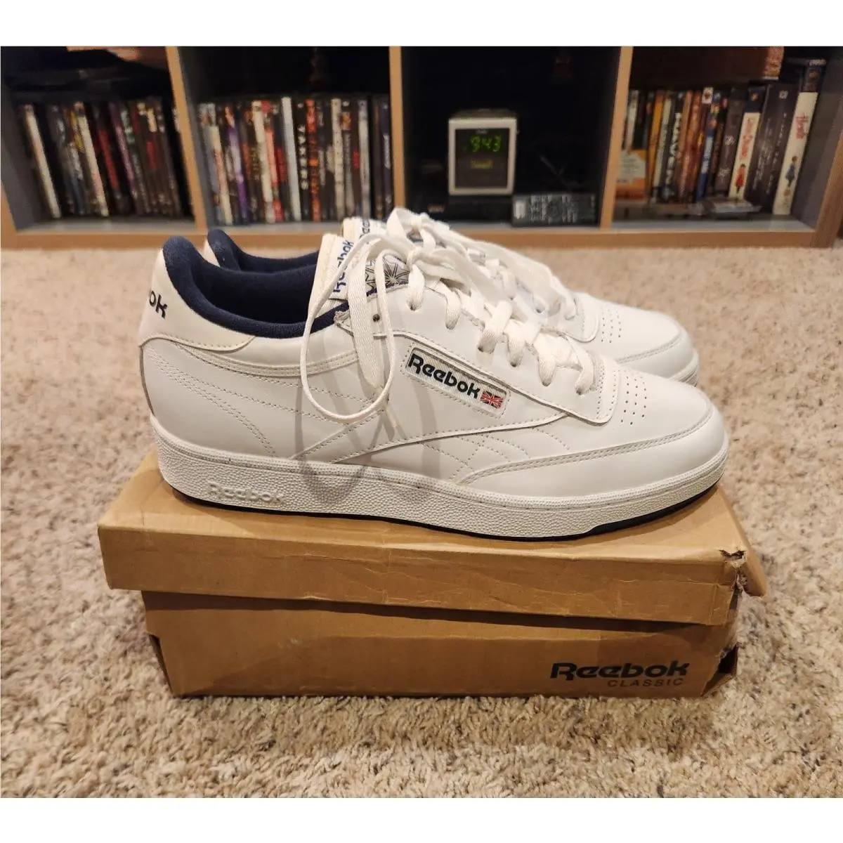 Reebok shoes - Reebok Club C - Club - White, Navy 15