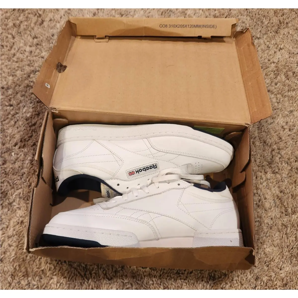 Reebok shoes - Reebok Club C - Club - White, Navy 17