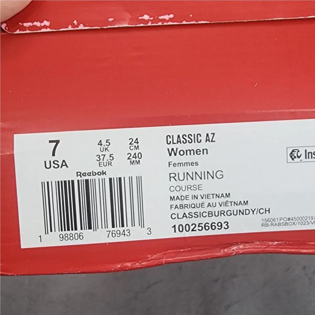 Reebok shoes - Classic AZ - Classic - Red 6