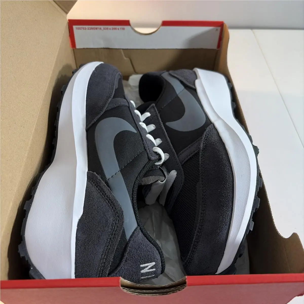 Nike shoes - Nike Waffle - Waffle - Black 4