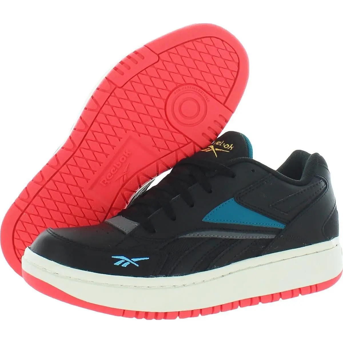 Reebok shoes - COURTDOUBLEMIX - COURTDOUBLEMIX - Court Double Mix - Black/Pure Grey/Seaport Teal (UPC: 193103889235) 1