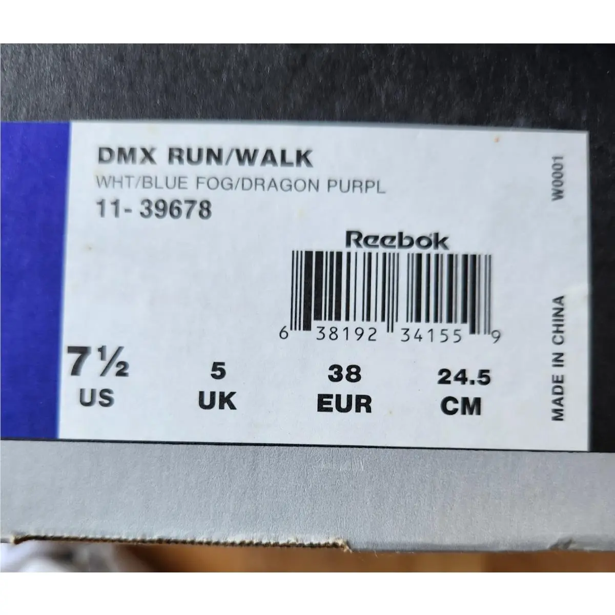 Reebok shoes - DMX RUN/WALK - DMX - 11-39678 39678 - Multicolor 11