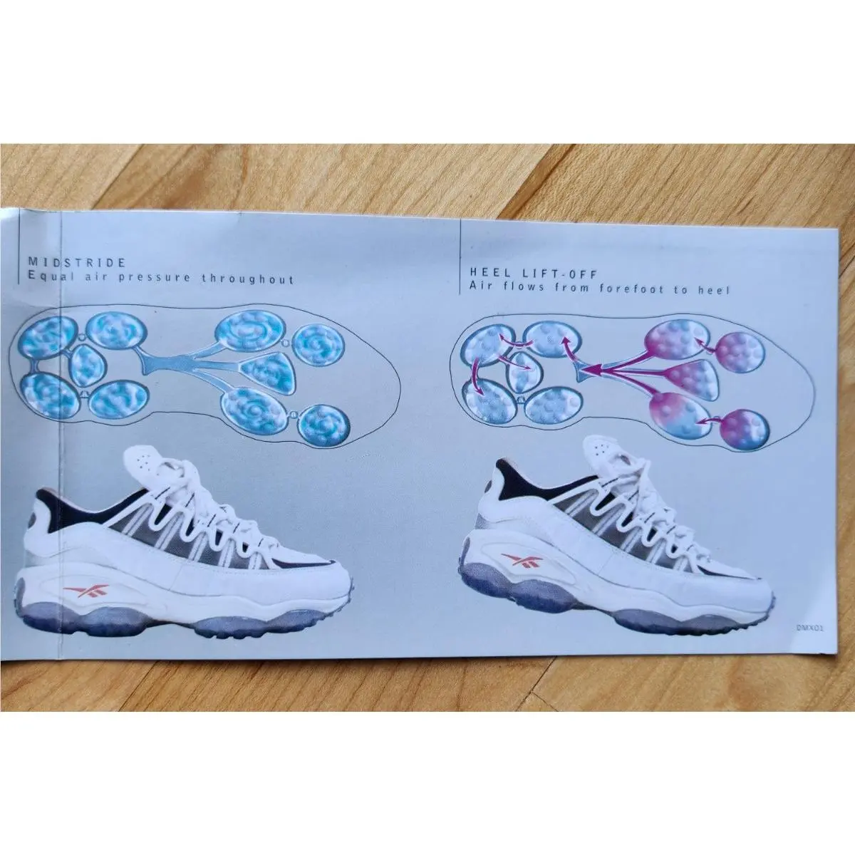 Reebok shoes - DMX RUN/WALK - DMX - 11-39678 39678 - Multicolor 15