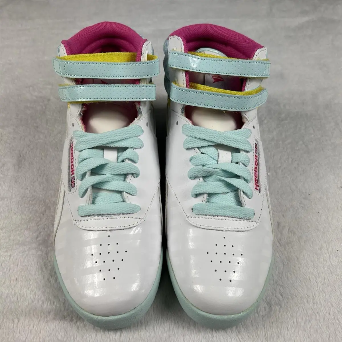 Reebok shoes - Reebok Freestyle - Freestyle - White, Pink, Cool Breeze (UPC: 0888596456605) 3