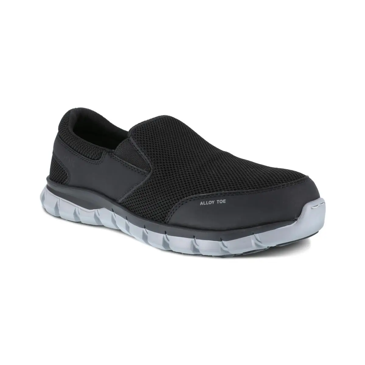 Work Men`s Sublite Cushion Alloy Toe Comfort Eh Athle Black - 10.5 Wide by Reebok