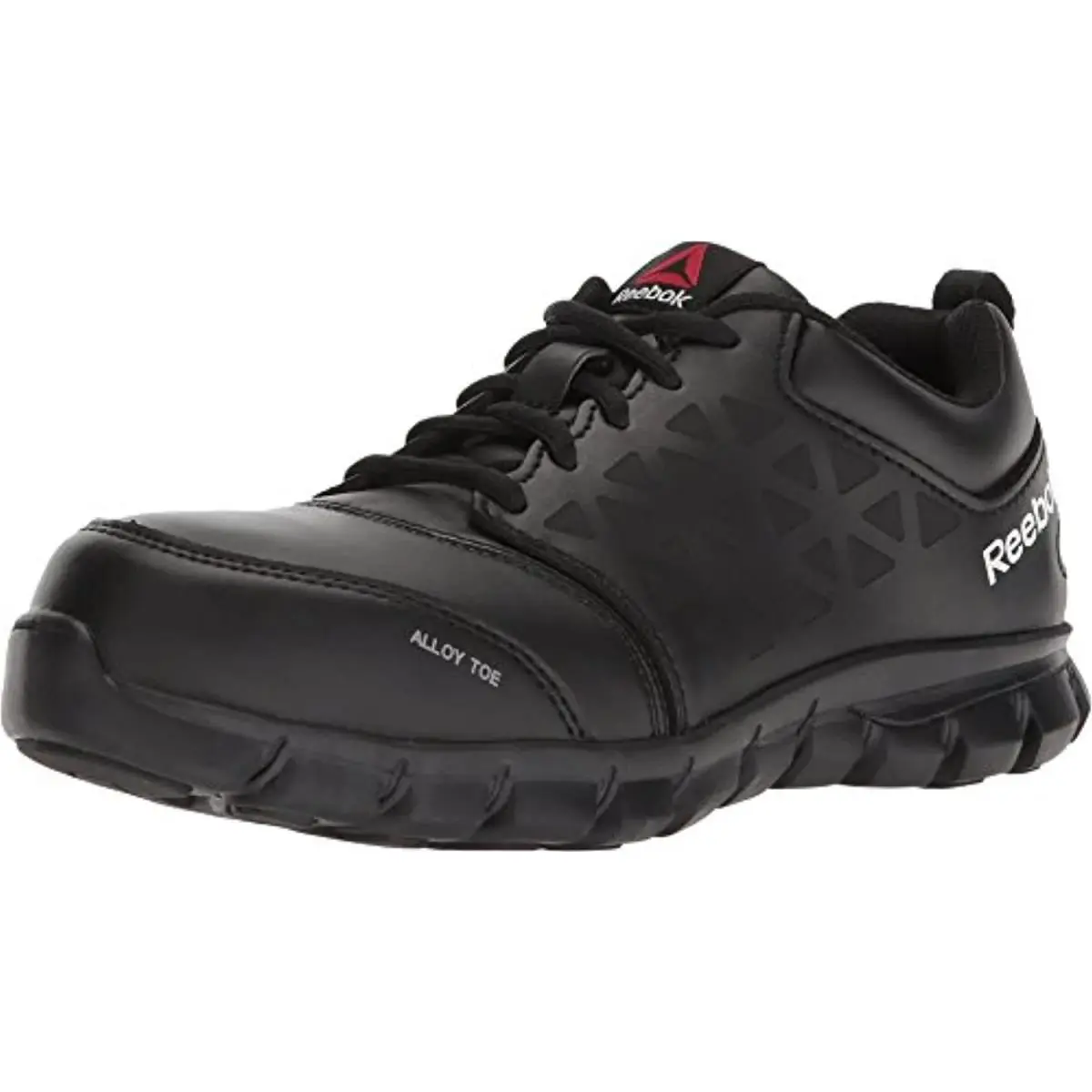 Work Women`s Sublite Cushion Electic Hazard Alloy To Black - 4.5 Medium by Reebok