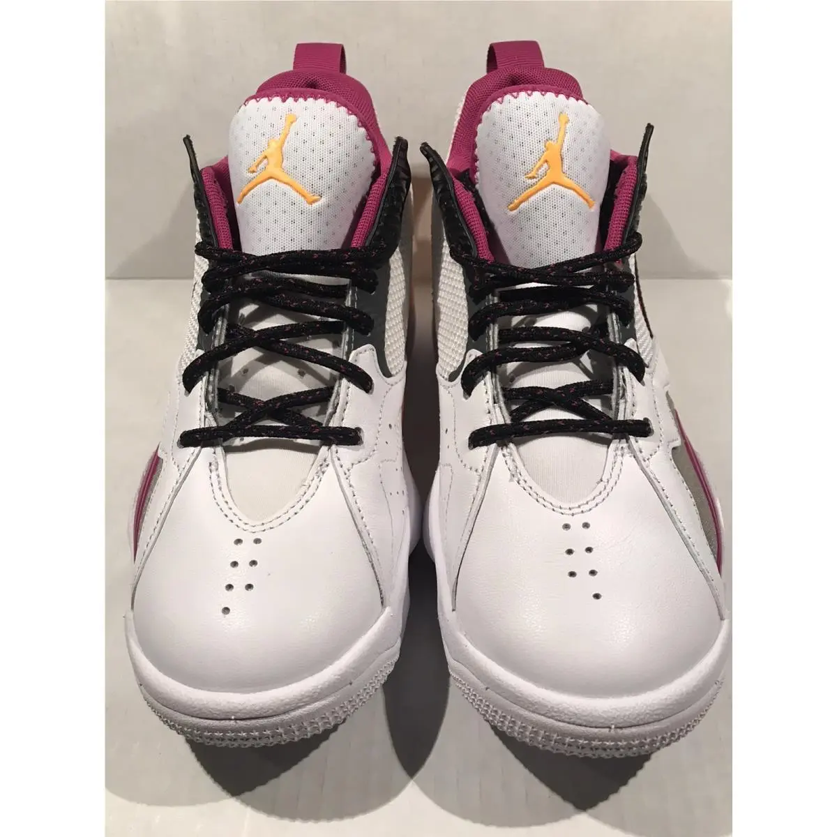 Nike shoes - Air Jordan Zoom `92 - Air Zoom - CK9184-105 - White/Black/Smoke Grey/Cactus Flower (UPC: 194276139646) 2