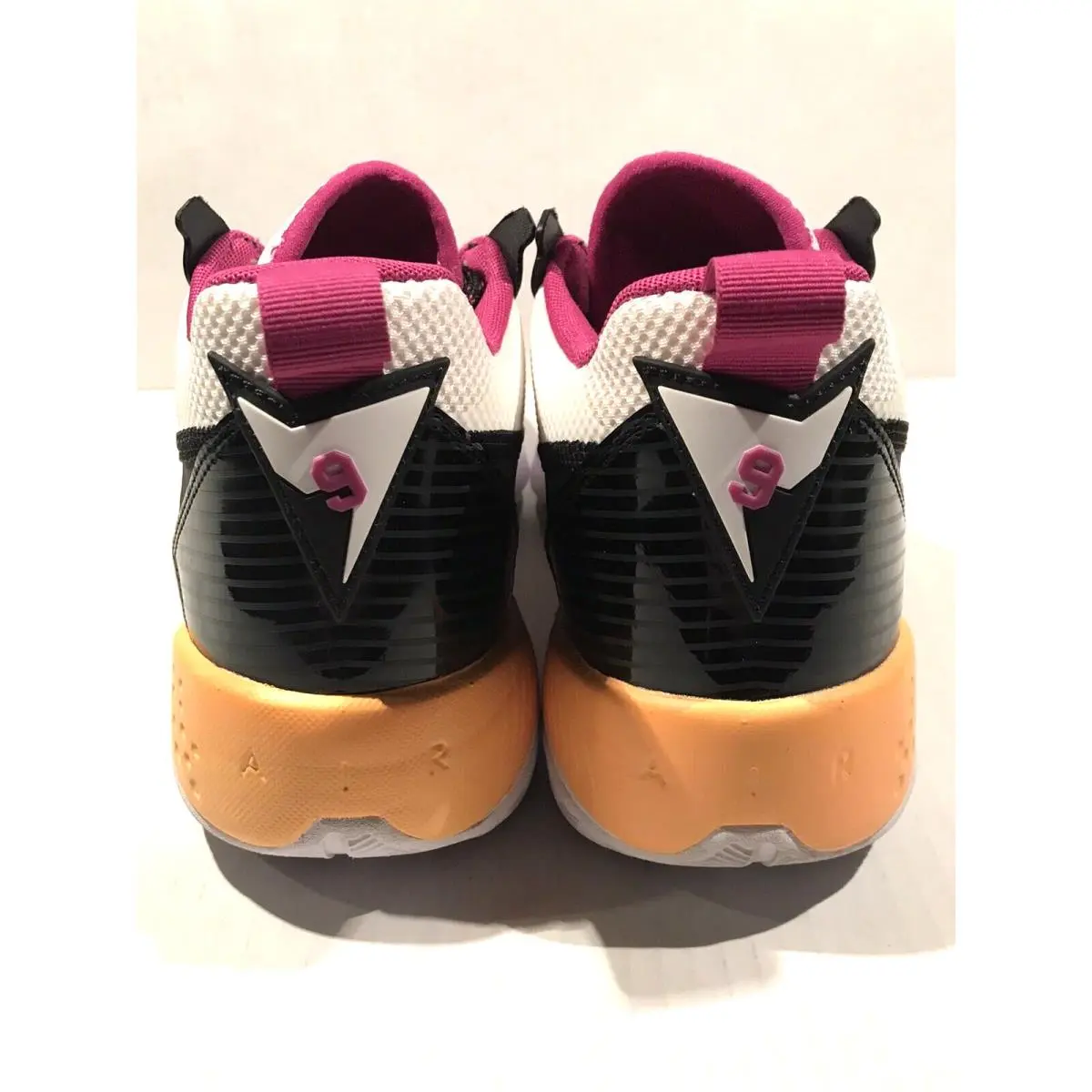 Nike shoes - Air Jordan Zoom `92 - Air Zoom - CK9184-105 - White/Black/Smoke Grey/Cactus Flower (UPC: 194276139646) 5
