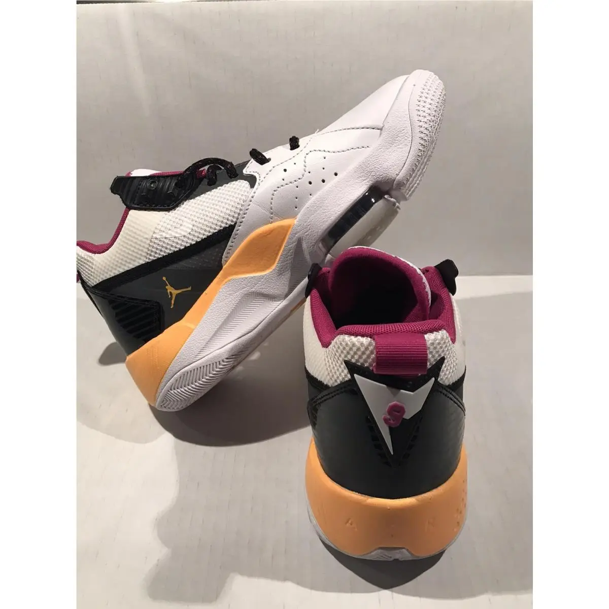 Nike shoes - Air Jordan Zoom `92 - Air Zoom - CK9184-105 - White/Black/Smoke Grey/Cactus Flower (UPC: 194276139646) 6