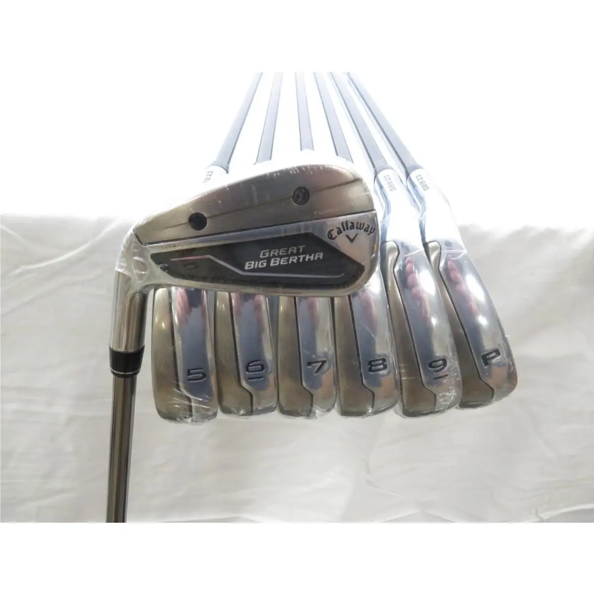 LH Callaway Great Big Bertha 2023 Iron Set 4-PW Helium 60g Regular Flex