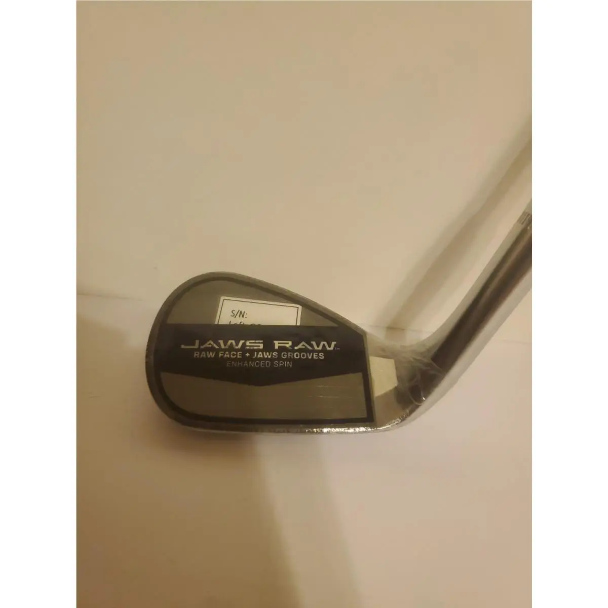 Callaway Jaws Raw 60° 10S Grind Lob Wedge RH In Plastic