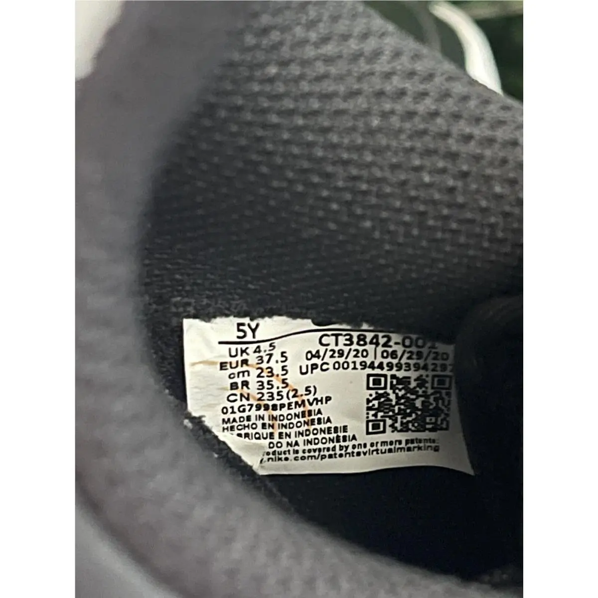 Nike shoes - Nike Air Force 1 - Air Force - Black (UPC: 0194499394297) 6
