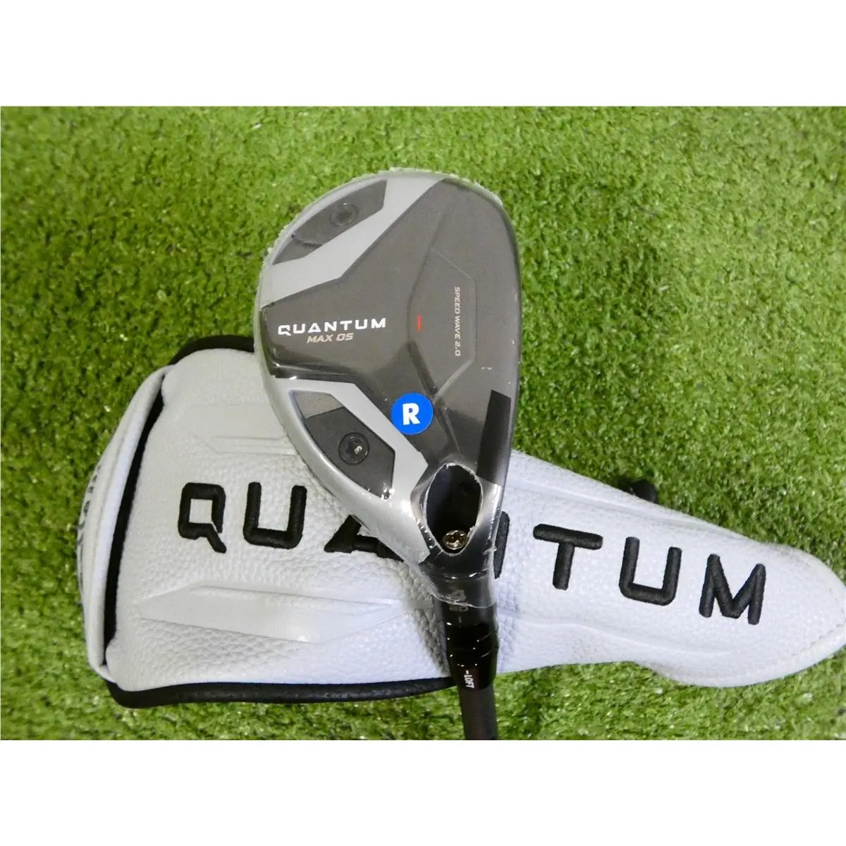 Callaway 2026 Quantum Max OS 20 4 Hybrid Denali Silver 60g 5.5 Regular w HC