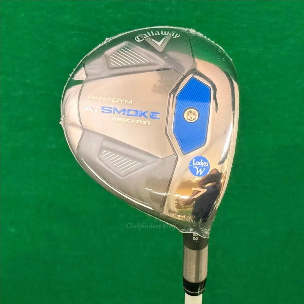 Lady Callaway Paradym Ai Smoke Max Fast 22° Fairway 7 Wood Eldio 40L W/hc