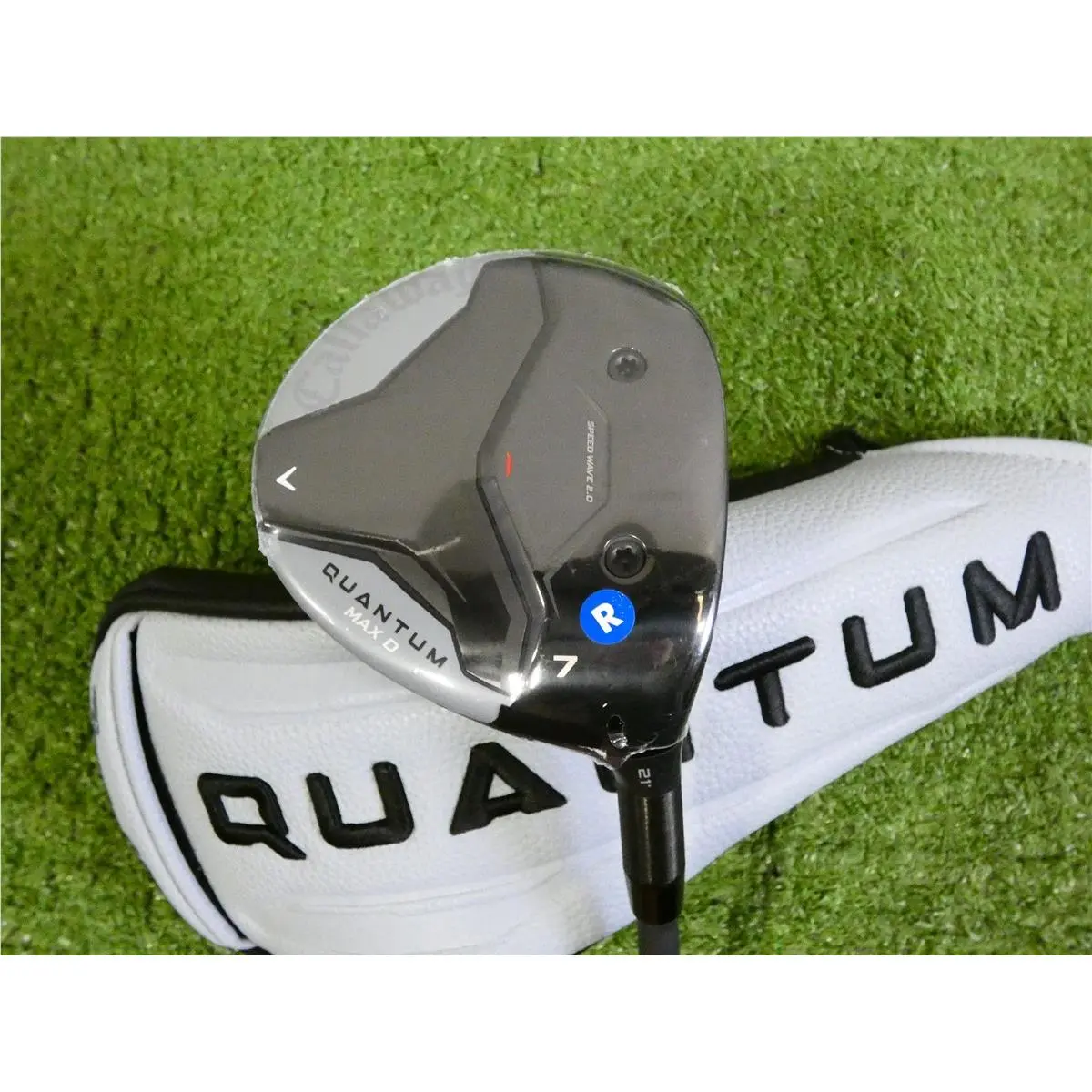 Callaway 2026 Quantum Max D 21 7 Wood Denali Frost Silver 60 5.5 Regular HC