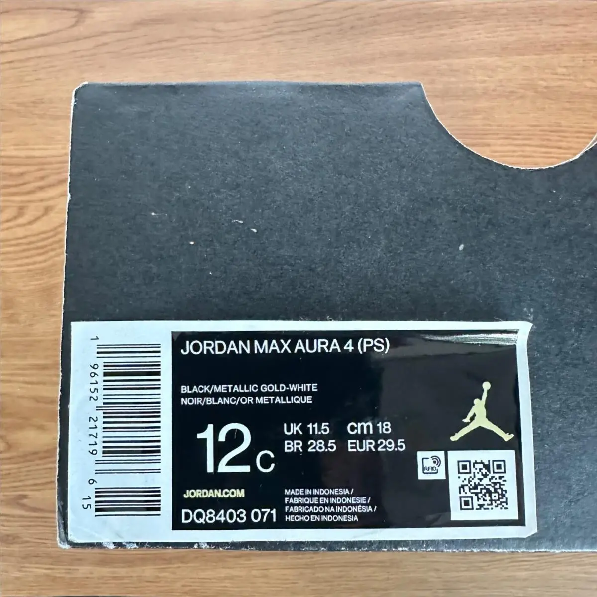 Nike shoes - Jordan Max Aura - Max Aura - black (UPC: 196152217196) 5