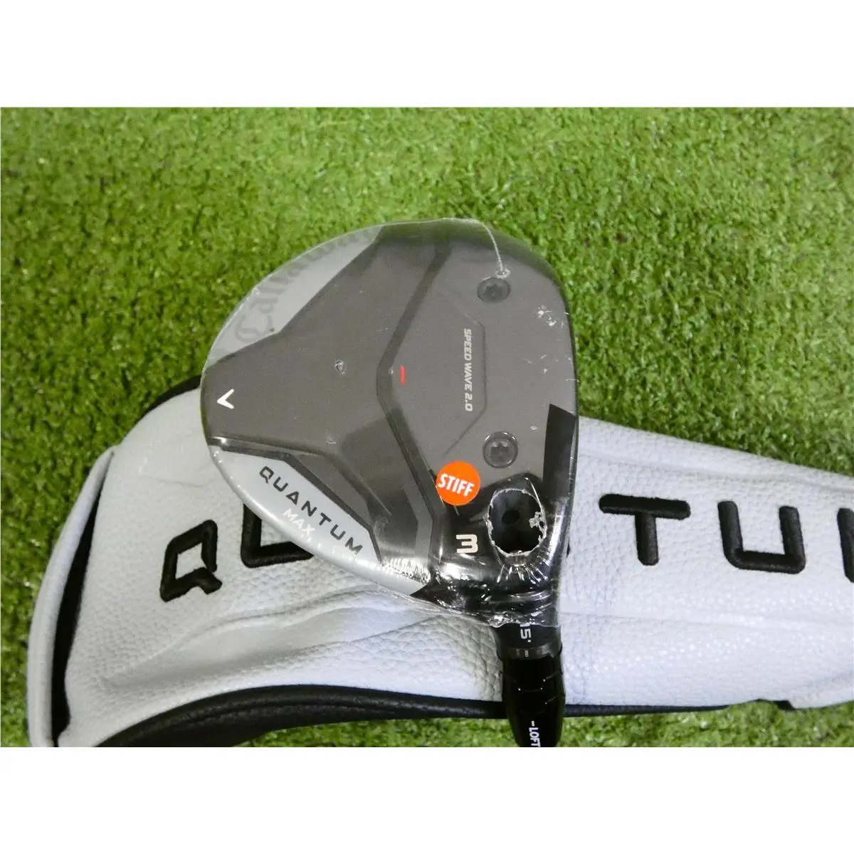 Callaway 2026 Quantum Max 15 3 Wood Denali Frost Silver 60g 6.0 Stiff w HC