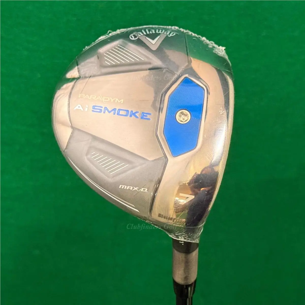 Callaway Paradym Ai Smoke Max D 21° Fairway Wood 7 Kai`li FW 75s Stiff w/ HC