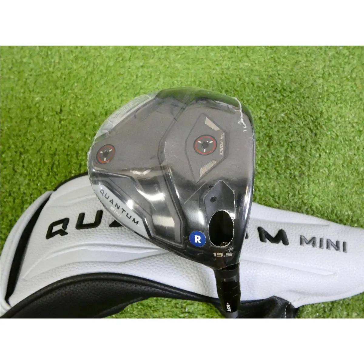 Callaway Quantum Mini 13.5 Driver Denali Frost Silver 50g 5.5 Regular w HC