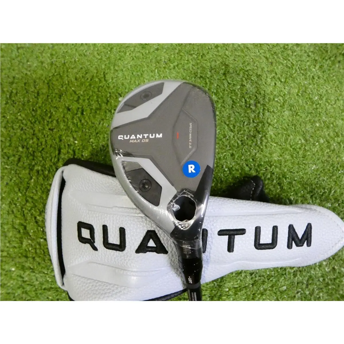 Callaway 2026 Quantum Max OS 23 5 Hybrid Denali Silver 60g 5.5 Regular w HC