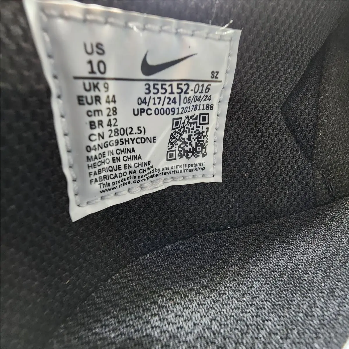 Nike shoes - Nike Big Nike - Big - 355152-016 - Black 6