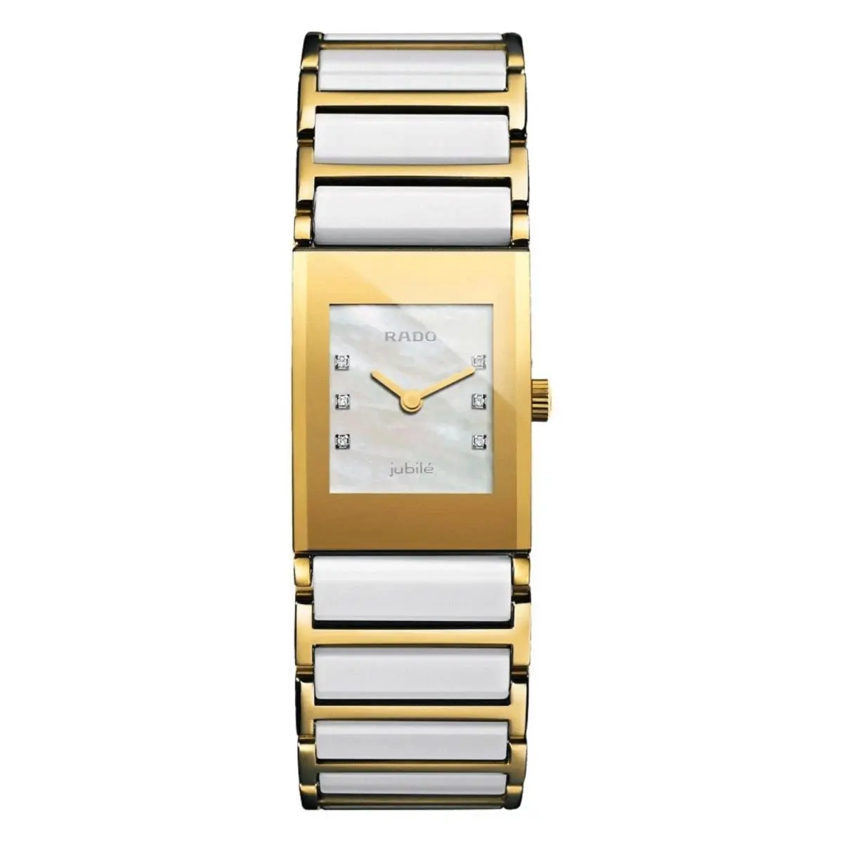 Women`s Integral Jubile White Dial Watch - R20792901 by Rado