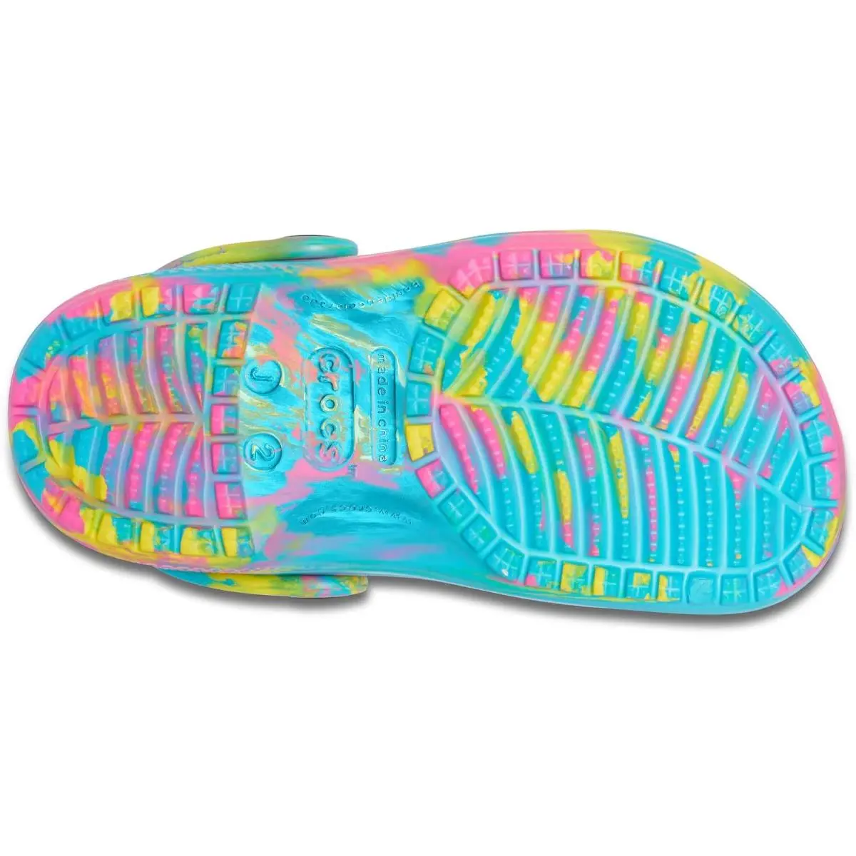 Crocs shoes - Aquamarine/Multi 28